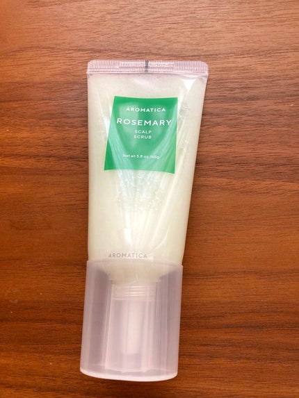 ローズマリー スカルプ スクラブ/AROMATICA/ヘッドスクラブを使ったクチコミ(1枚目)
