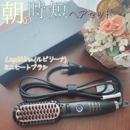 ブラシ型ヘアアイロン/ルピリーナ/ヒートブラシを使ったクチコミ(1枚目)