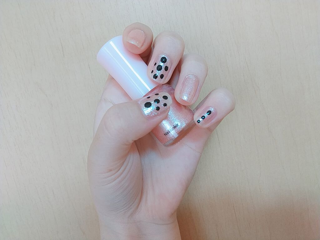 ダイソー エスポルール ネイルポリッシュ/エスポルール/マニキュアを使ったクチコミ（2枚目）