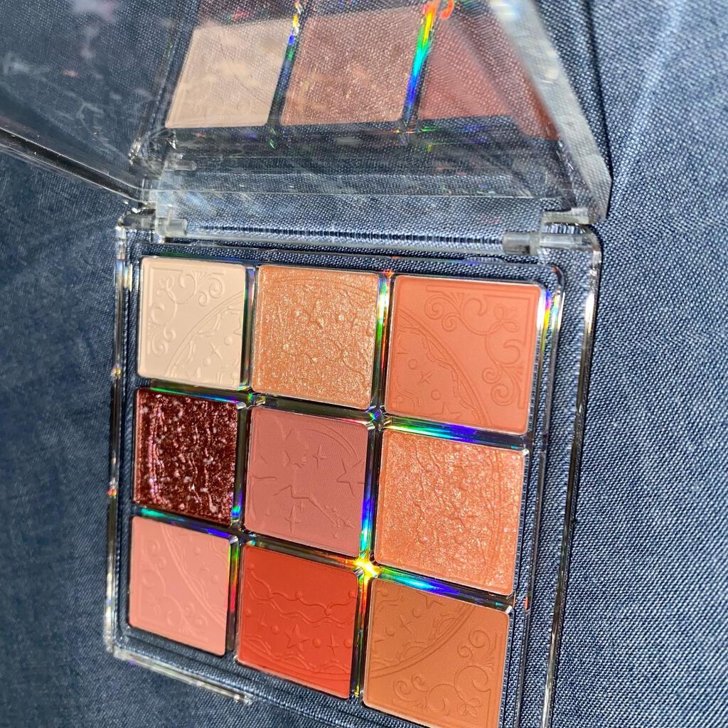 クォーツ 9色アイシャドウパレット(ドリームランドアイシャドウ)/ZEESEA/アイシャドウパレットを使ったクチコミ（2枚目）