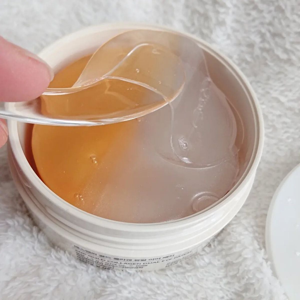 GOLD COLLAGEN DUAL EYE PATCH/SNP/アイケア・アイクリームを使ったクチコミ(4枚目)