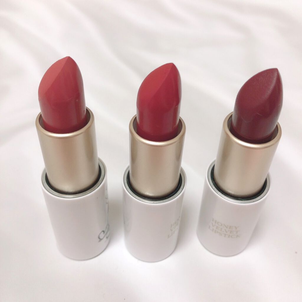 ハニーベルベットリップ/BabyBright/口紅を使ったクチコミ（2枚目）