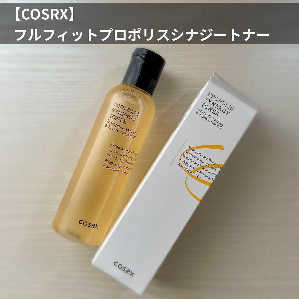 フルフィットプロポリスシナジートナー/COSRX/化粧水を使ったクチコミ(1枚目)