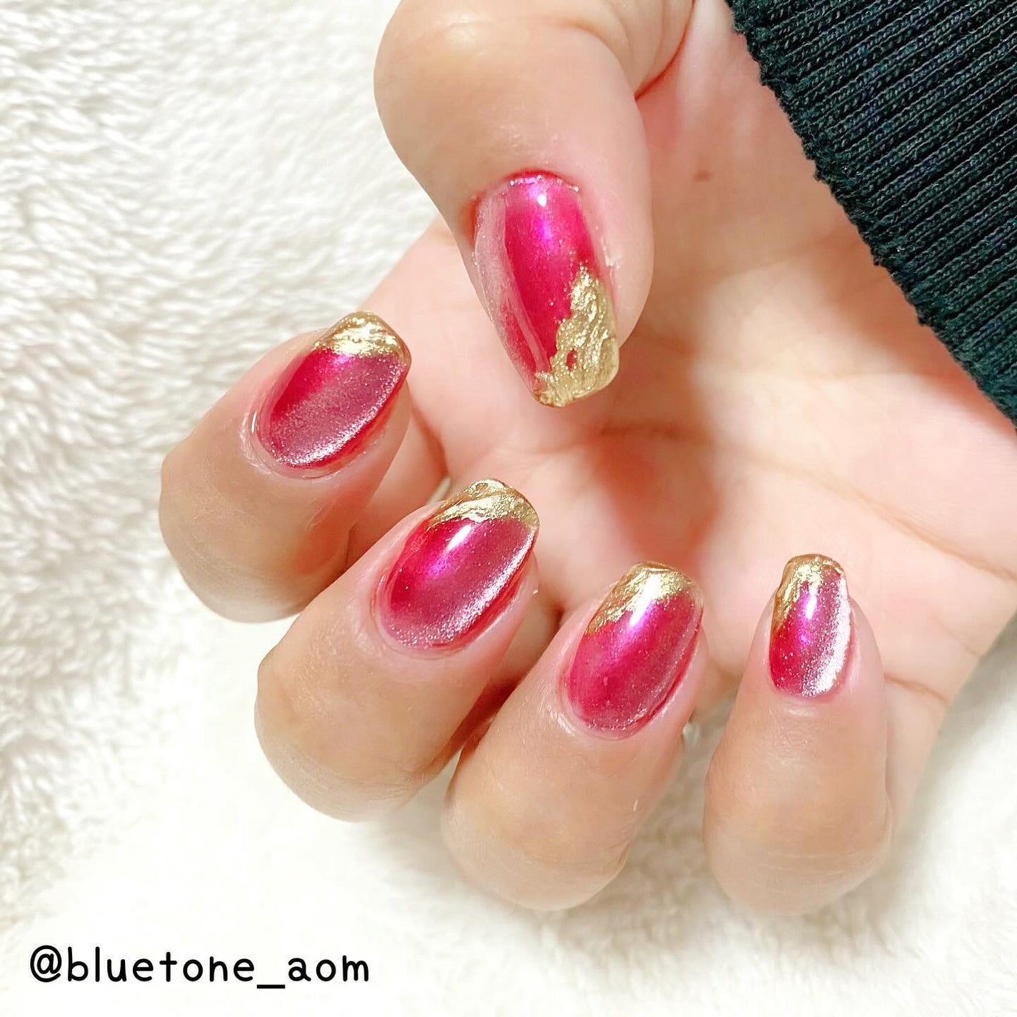 ミラーパウダー/ネイル工房/ネイル用品を使ったクチコミ(2枚目)