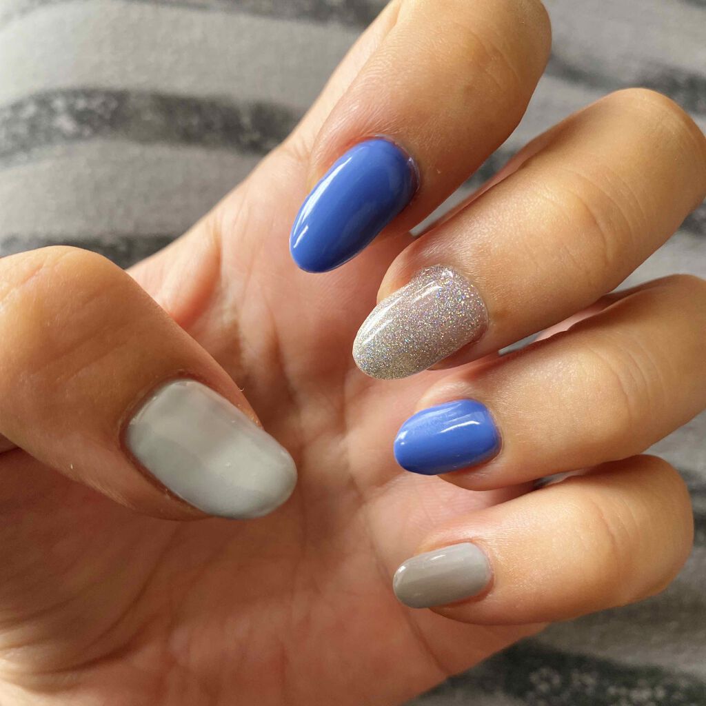 ジェルネイル（ライト対応）/セリア/ジェルネイルを使ったクチコミ（3枚目）