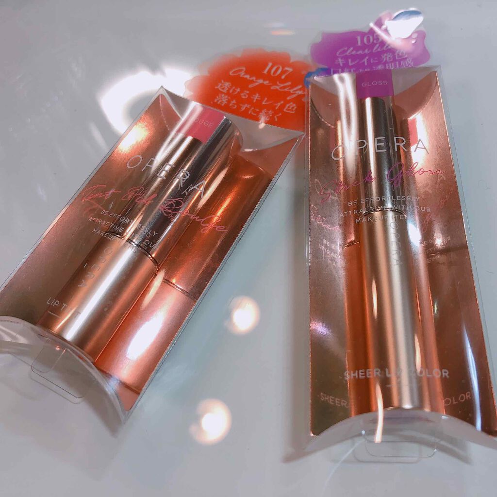 オペラ シアーリップカラー RN/OPERA/リップグロスを使ったクチコミ(4枚目)
