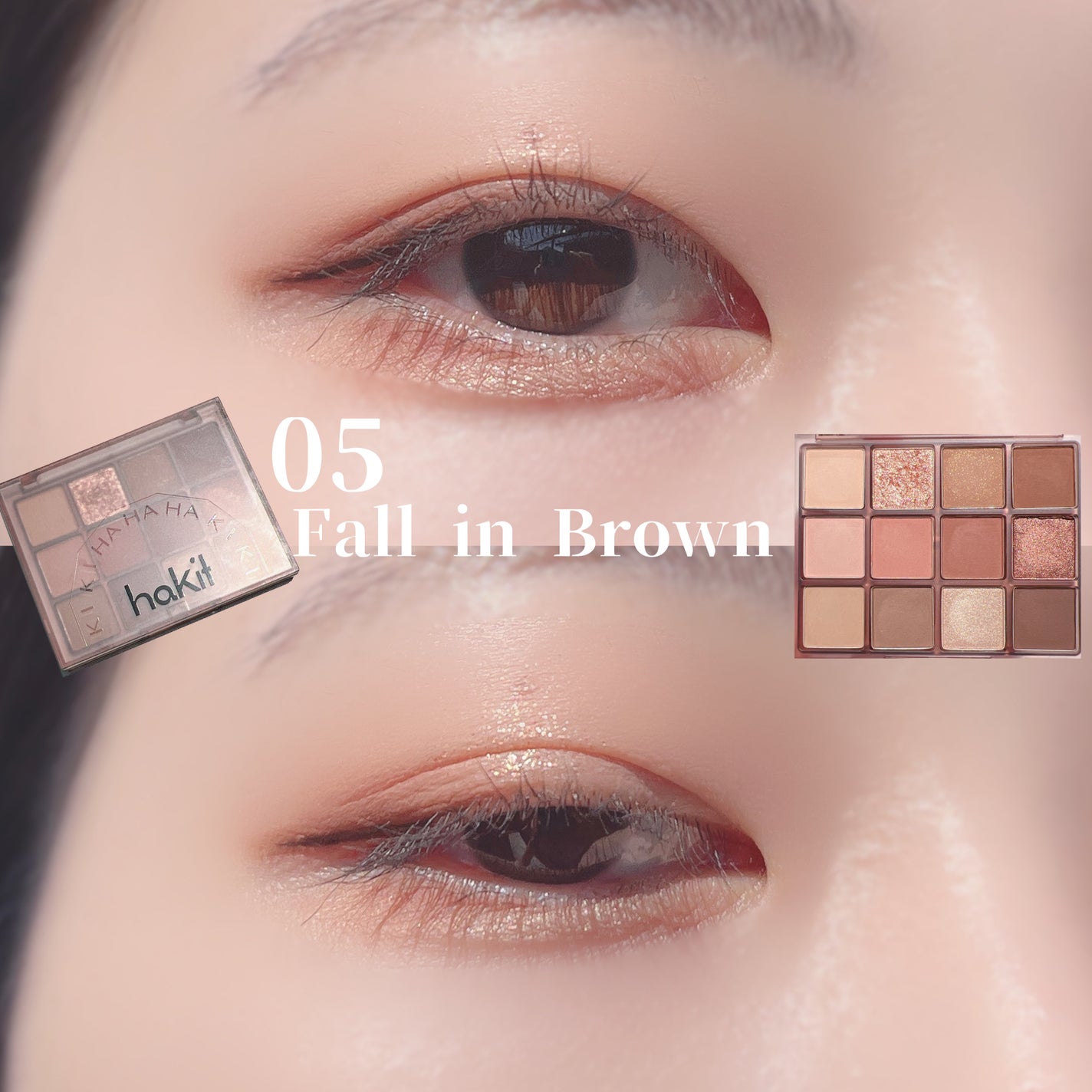 ホーリーモリーレイヤーパレット/HAKIT/アイシャドウパレットを使ったクチコミ(5枚目)