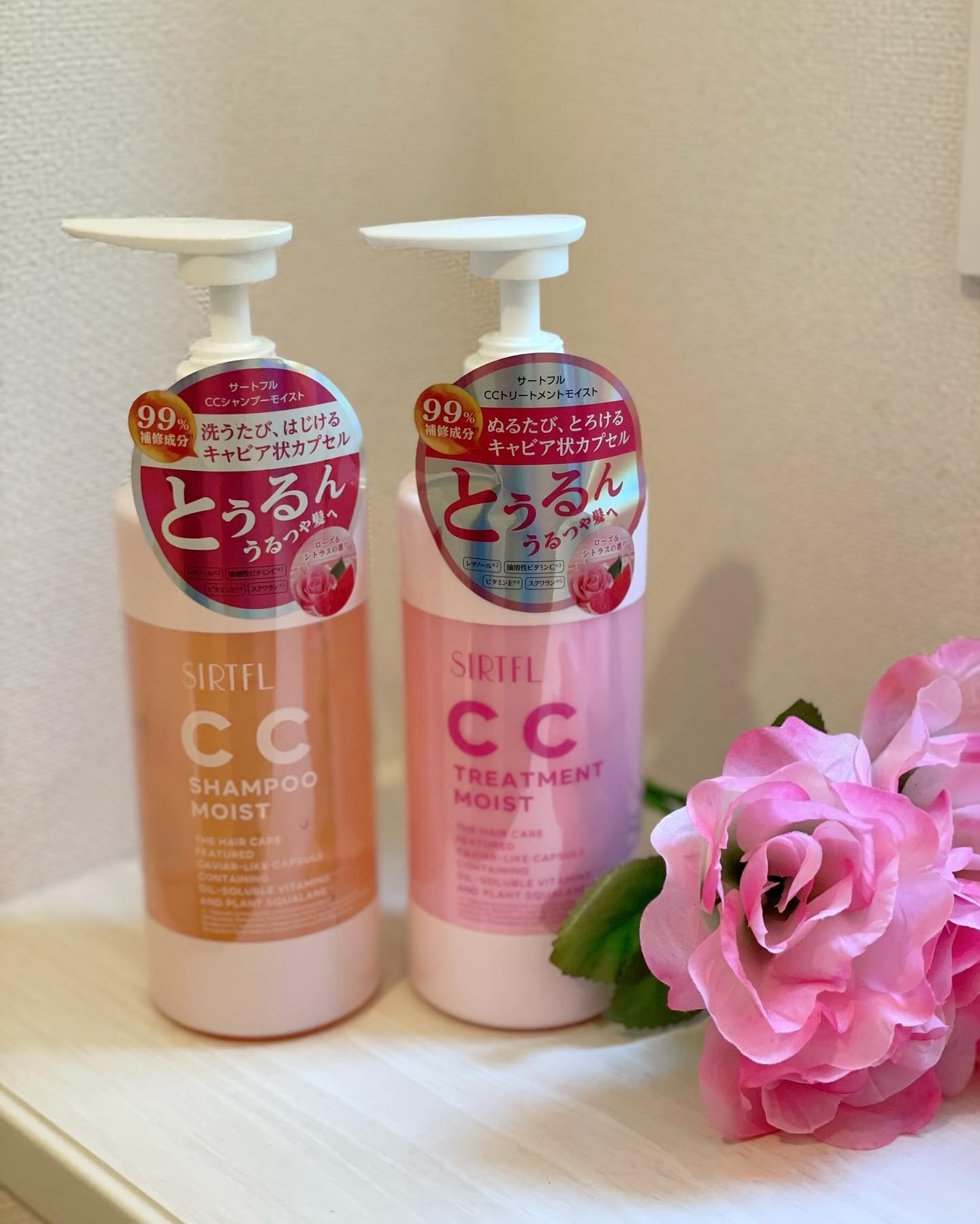 SIRTFL CC シャンプーモイスト/トリートメントモイスト/SIRTFL/市販シャンプーを使ったクチコミ（1枚目）