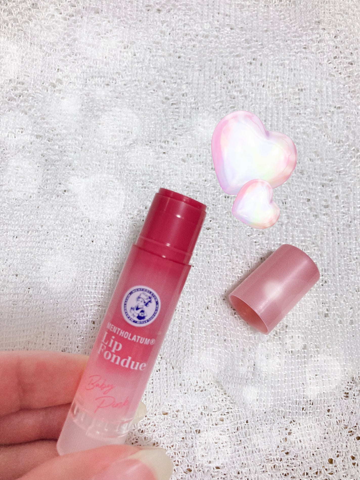 リップフォンデュ/メンソレータム/リップバームを使ったクチコミ(2枚目)