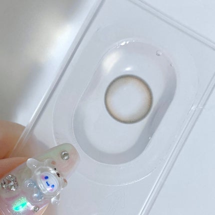 びゃっこまる on LIPS 「ナチュラルハーフになれる!オロラの新作マンスリーカラコン💎🫧つ..」(9枚目)