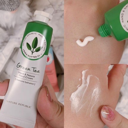 ハンドクリーム(グリーンティー) /ネイチャーリパブリック/ハンドクリームを使ったクチコミ(3枚目)