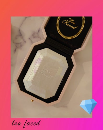 ダイヤモンドライト マルチユース ハイライター/Too Faced/パウダーハイライトを使ったクチコミ(2枚目)