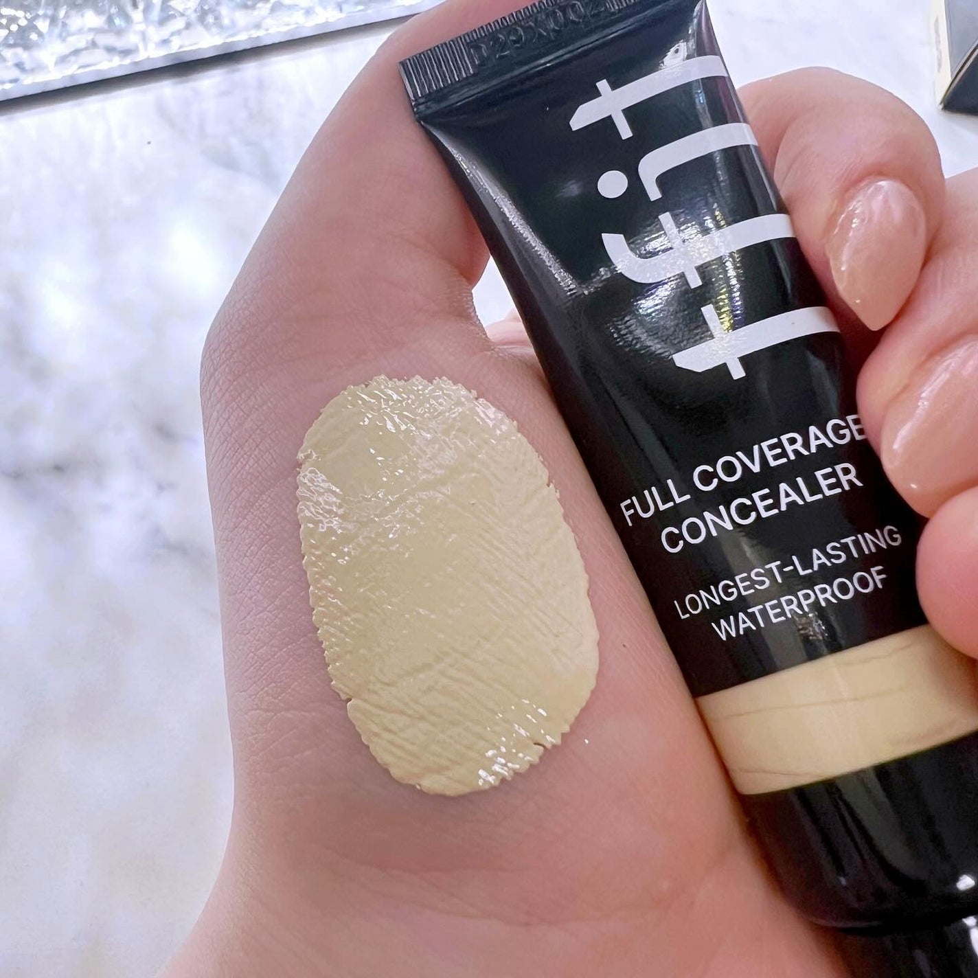 フルカバレッジコンシーラー/TFIT/クリームコンシーラーを使ったクチコミ(4枚目)