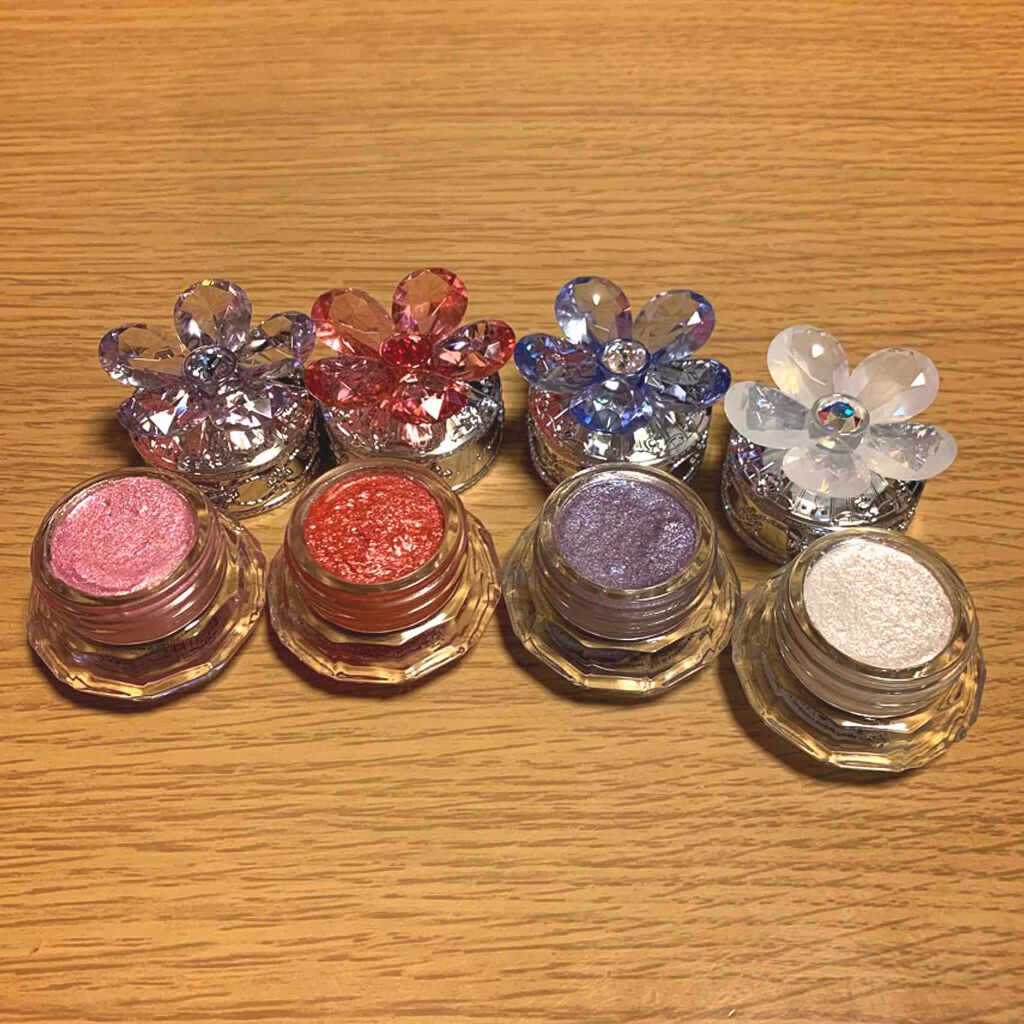 ジルスチュアート クリスタルブルーム ジェリービジュー/JILL STUART/ジェル・クリームアイシャドウを使ったクチコミ(2枚目)