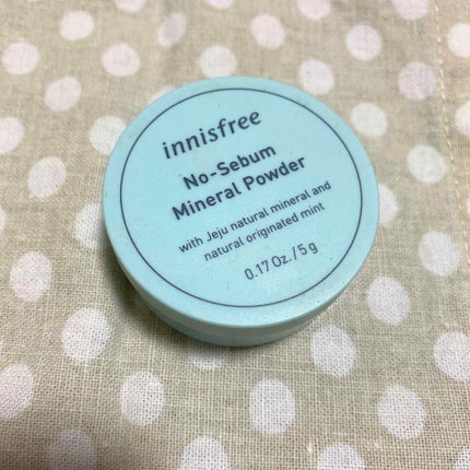 ノーセバム ミネラルパウダー/innisfree/ルースパウダーを使ったクチコミ(1枚目)