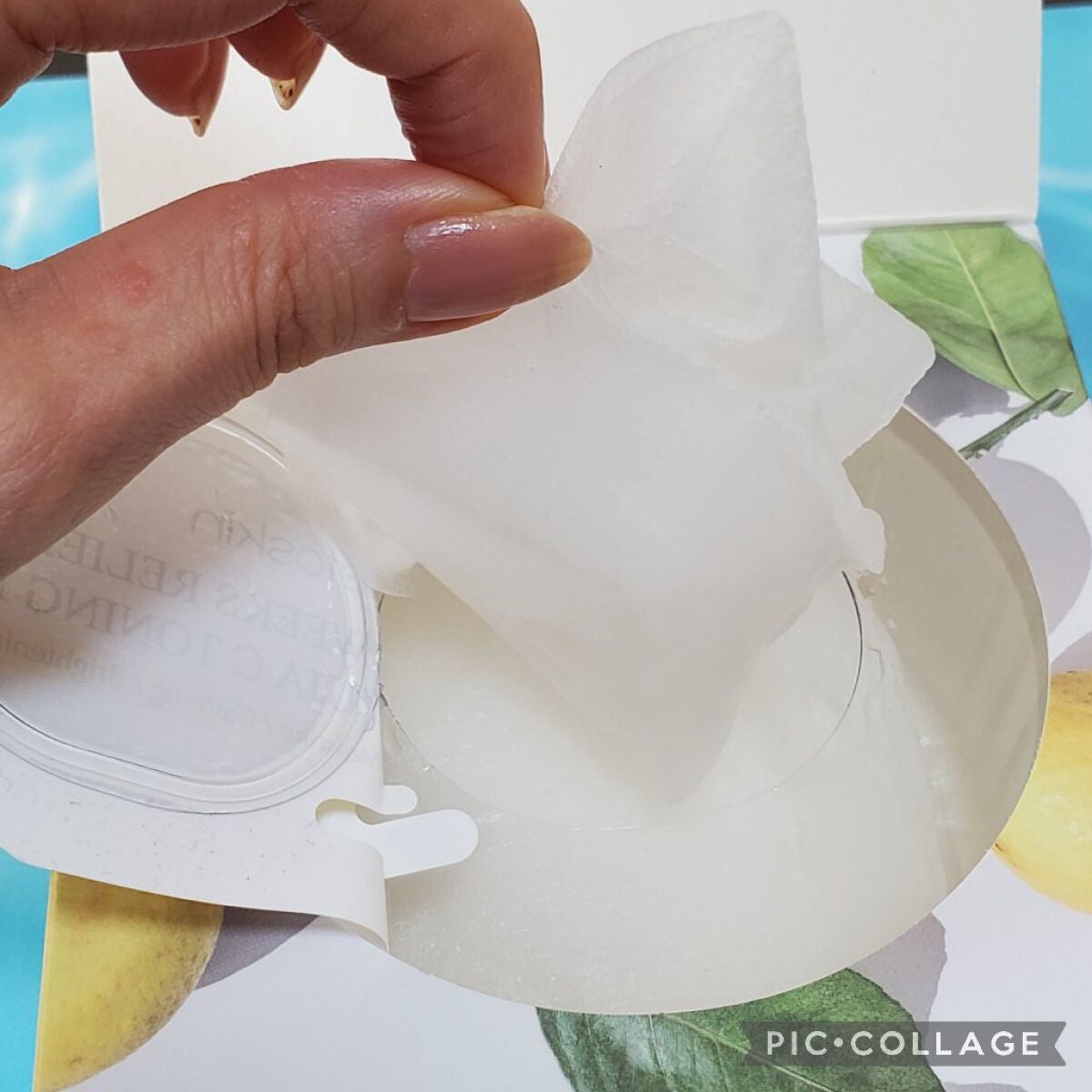 2WEEKS リリーフ 柚子C トーニングマスク/DETOSKIN/シートマスク・パックを使ったクチコミ(3枚目)