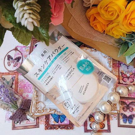 ナリスアップ アクメディカ 薬用 フェイスパウダー クリア Nのクチコミ「アクメディカ様の
【薬用フェイスパウダークリアN】
のご紹介です。
『商品説明』
肌あれ・.....」(1枚目)