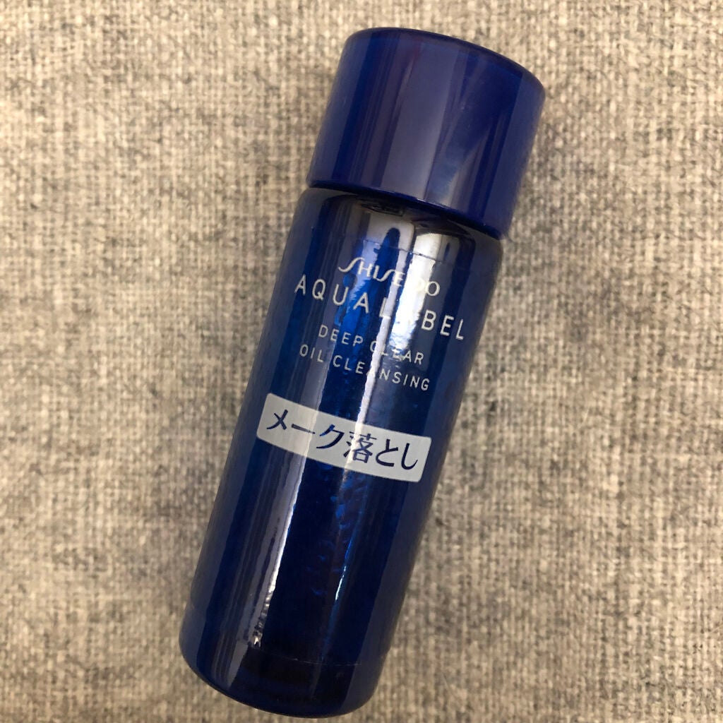 ディープクリアオイルクレンジング/アクアレーベル/オイルクレンジングを使ったクチコミ(1枚目)