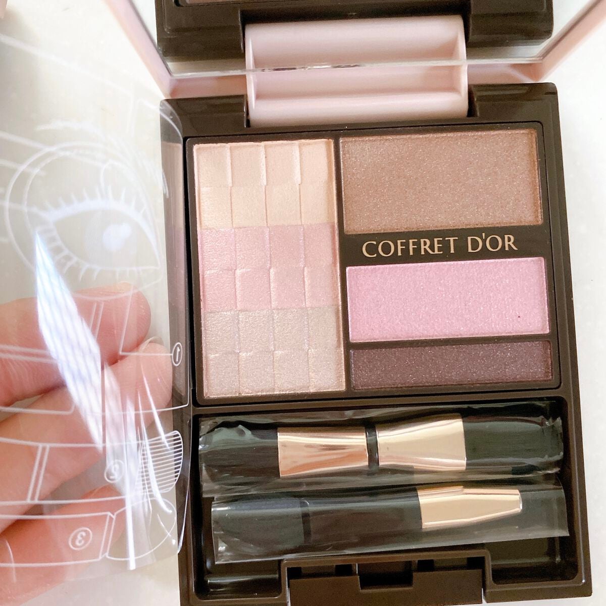 ヌーディインプレッションアイズ/コフレドール/アイシャドウパレットを使ったクチコミ(6枚目)