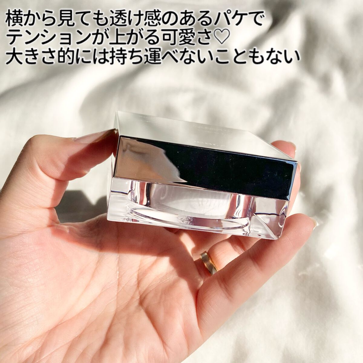 フェイス ブラー フィニッシング パウダー/Dear.A/ルースパウダーを使ったクチコミ(3枚目)