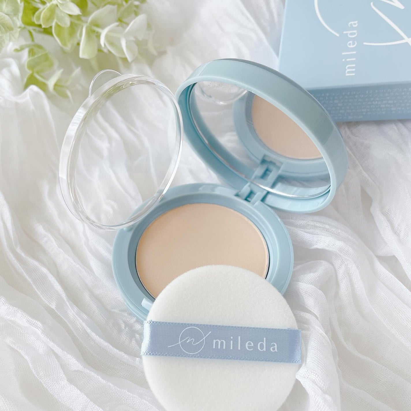 スムースフィットファンデーション/mileda/パウダーファンデーションを使ったクチコミ(4枚目)