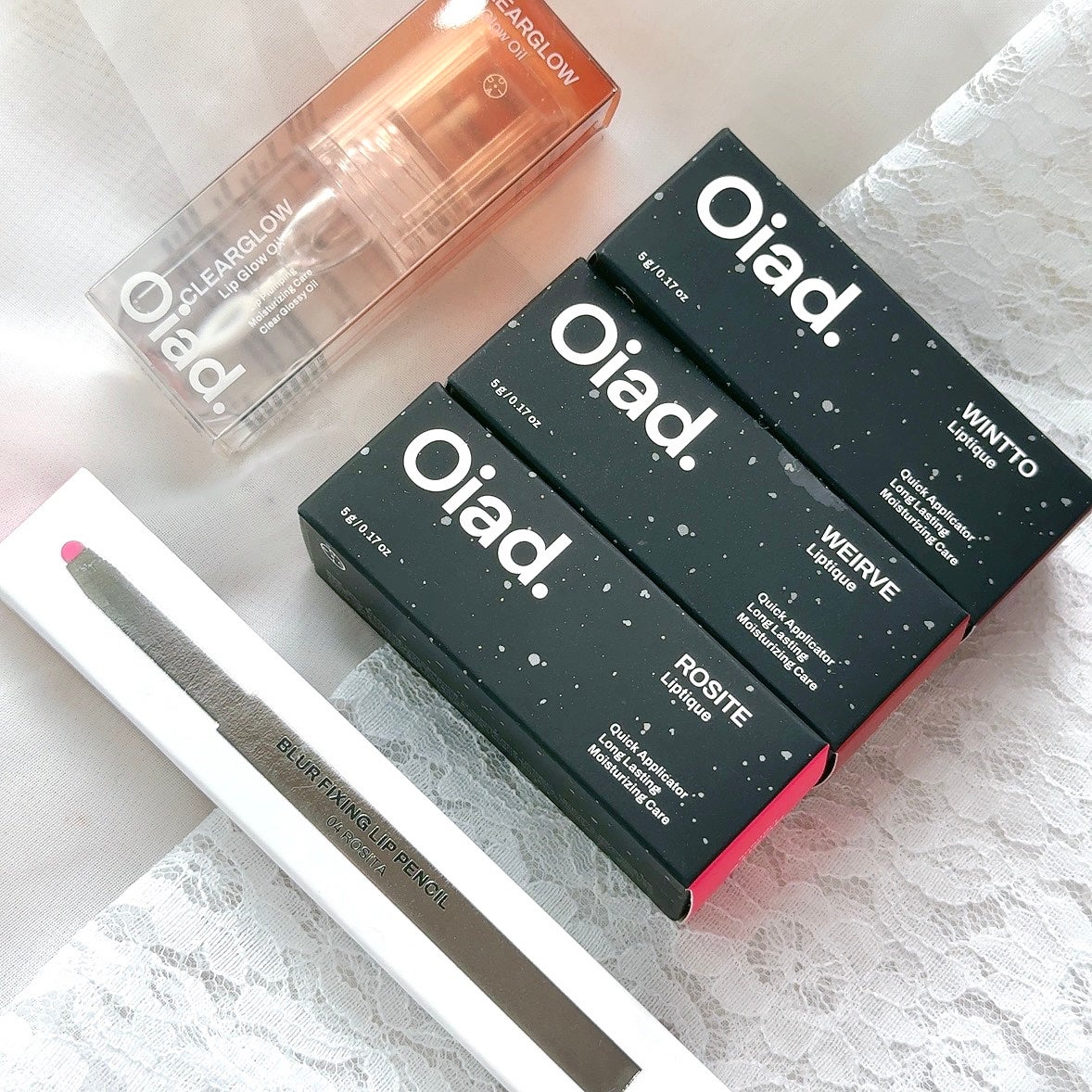 リップティーク/oiad/口紅を使ったクチコミ(2枚目)