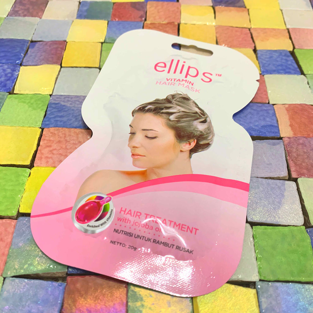 ヘアーマスク【トリートメント】/ellips/ヘアマスク・ヘアパックを使ったクチコミ（1枚目）