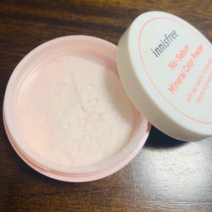 ノーセバム ミネラルカラーパウダー /innisfree/ルースパウダーを使ったクチコミ(2枚目)