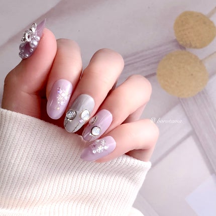 ネイルシール/キャンドゥ/ネイルシールを使ったクチコミ(8枚目)