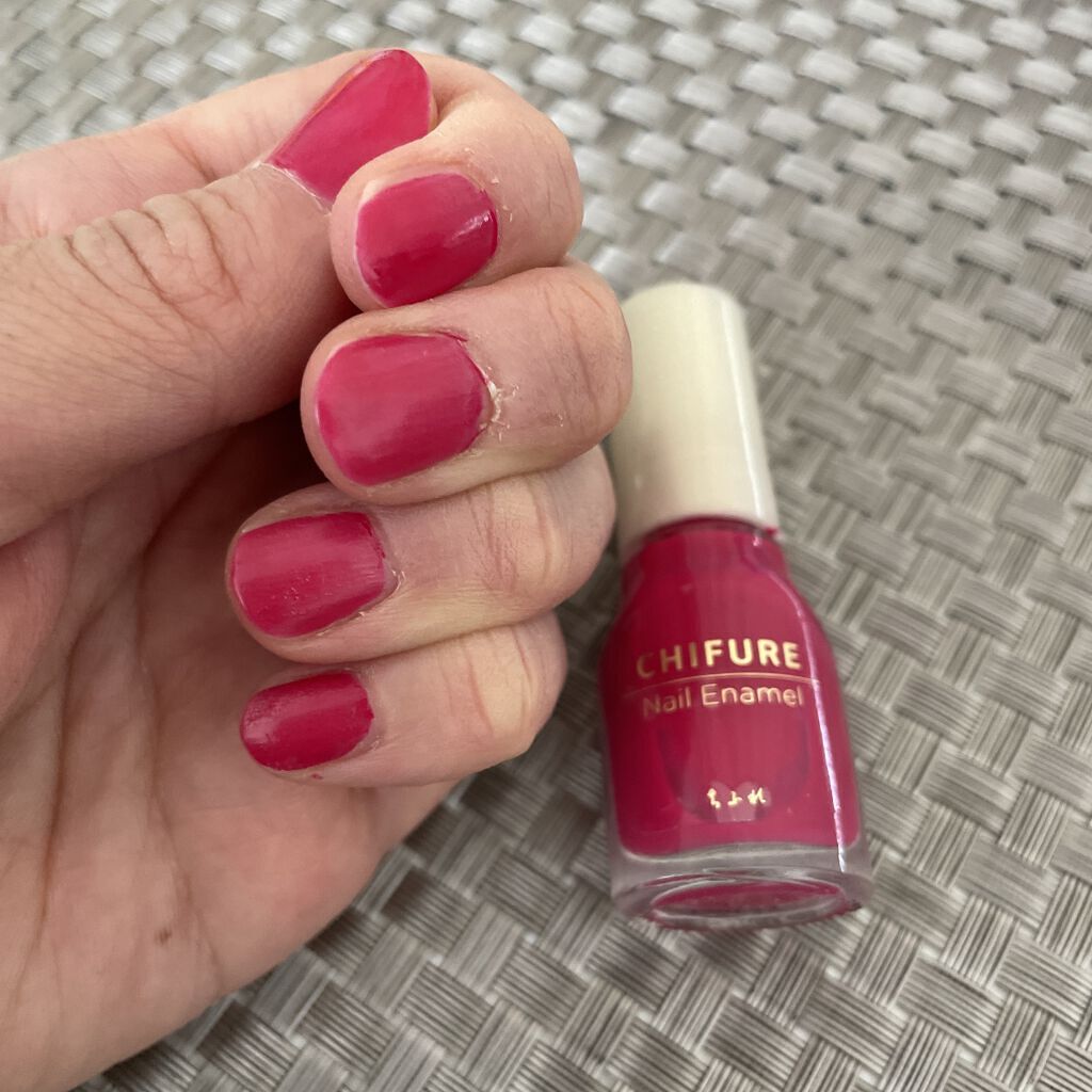 ネイル エナメル/ちふれ/マニキュアを使ったクチコミ（2枚目）