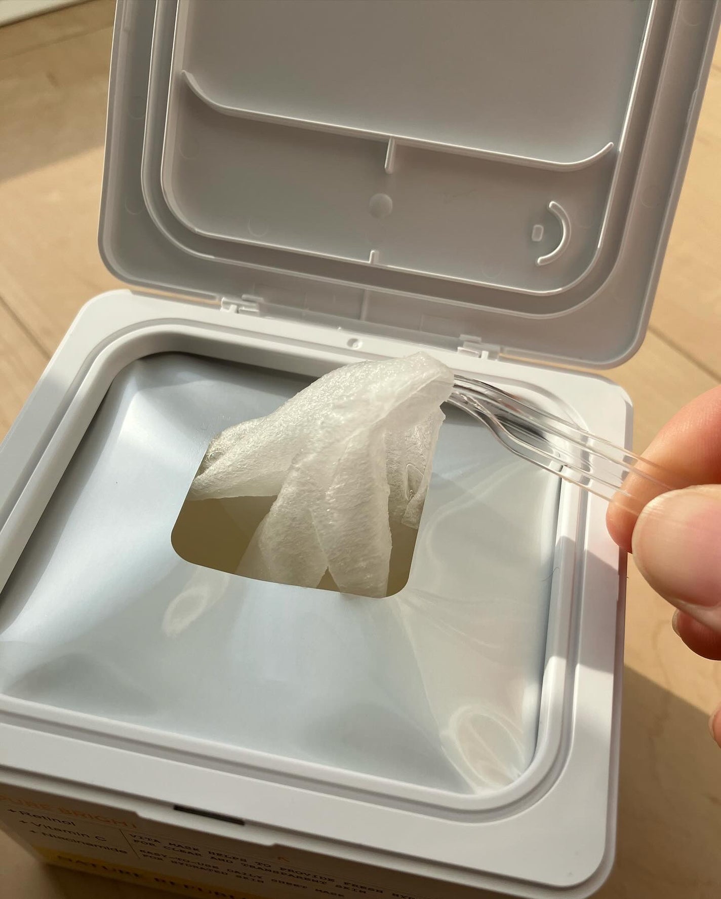 キューブマスク レチノール/ネイチャーリパブリック/シートマスク・パックを使ったクチコミ(9枚目)