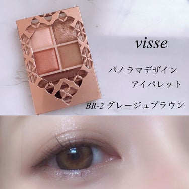 パノラマデザイン アイパレット/Visée/アイシャドウパレットを使ったクチコミ（1枚目）