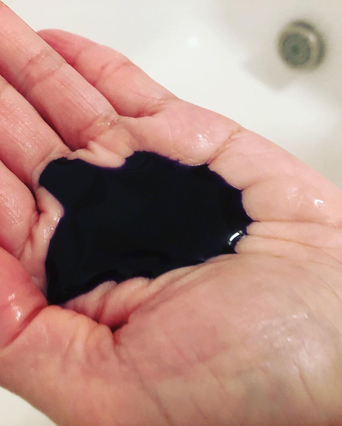 カラーシャンプーPURPLE/COLORIS/市販シャンプーを使ったクチコミ(2枚目)