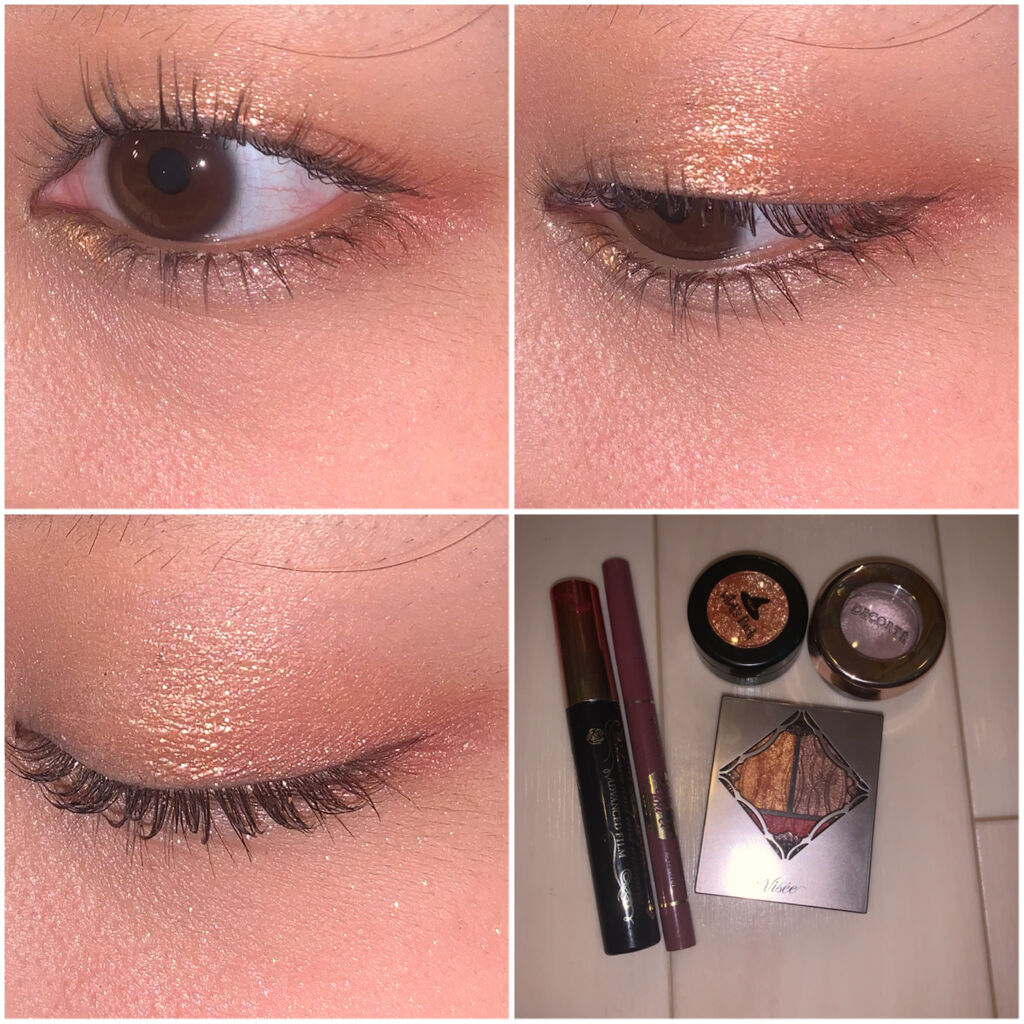 トーンアップアイシャドウ/CEZANNE/アイシャドウパレットを使ったクチコミ（3枚目）