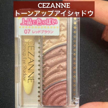 トーンアップアイシャドウ/CEZANNE/アイシャドウパレットを使ったクチコミ(1枚目)