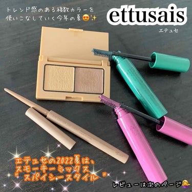 アイエディション(カラーパレット)/ettusais/アイシャドウパレットを使ったクチコミ（1枚目）