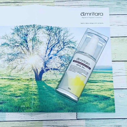 オールライト サンスクリーン クリーム SPF18 PA+/AMRITARA/化粧下地を使ったクチコミ(1枚目)
