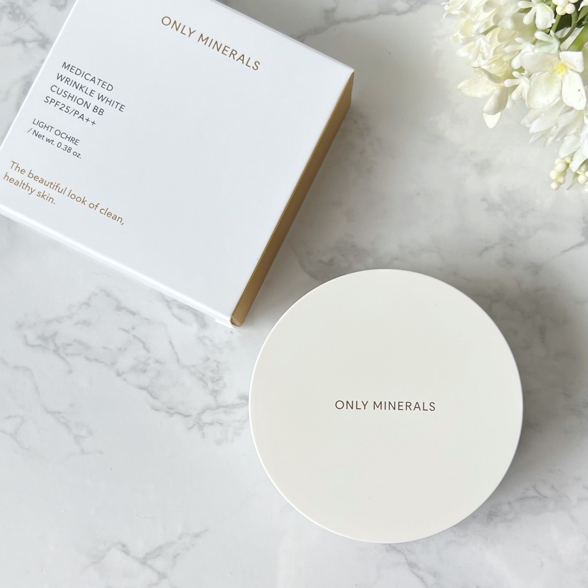 薬用 リンクルホワイト クッションBB/ONLY MINERALS/クッションファンデーションを使ったクチコミ（2枚目）