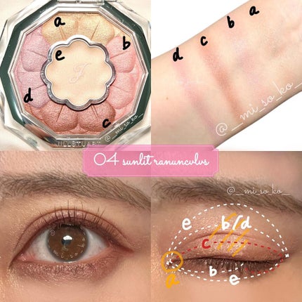 ジルスチュアート ブルームクチュール アイズ/JILL STUART/アイシャドウパレットを使ったクチコミ(6枚目)