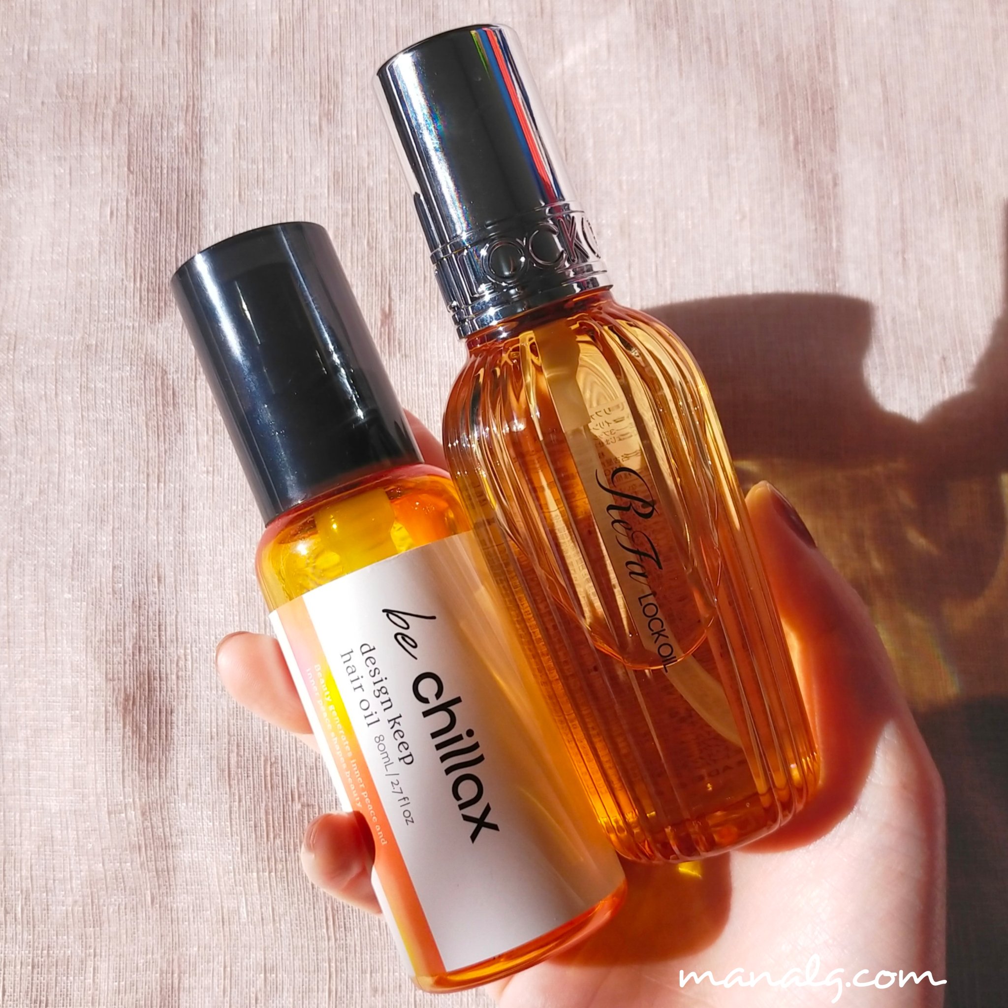 design keep hair oil/be chillax/ヘアオイルを使ったクチコミ（1枚目）