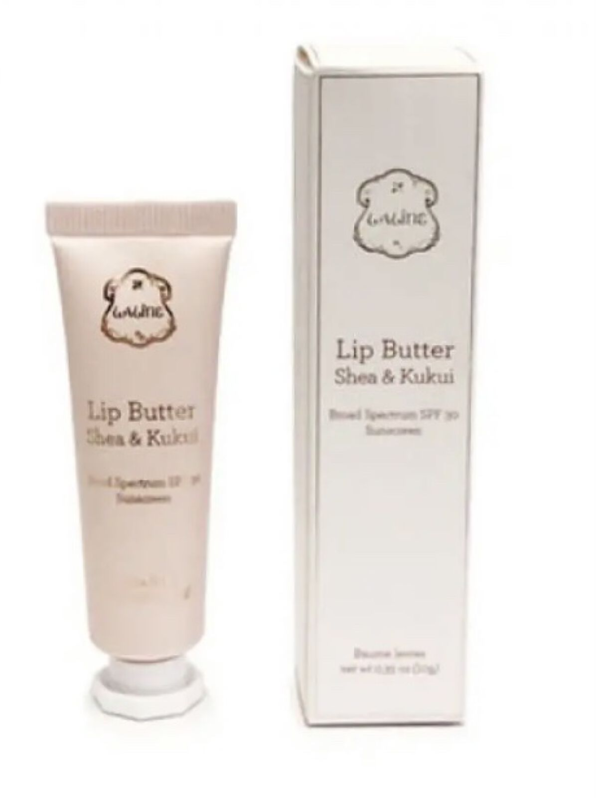 SHEA＆KUKUI  リップバター　SPF30/Laline/リップバームを使ったクチコミ（1枚目）
