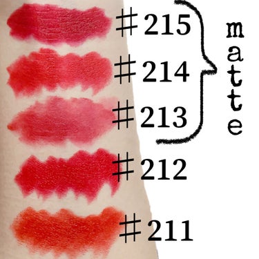 [MATTE] 3CE LIP COLOR/3CE/口紅を使ったクチコミ（2枚目）