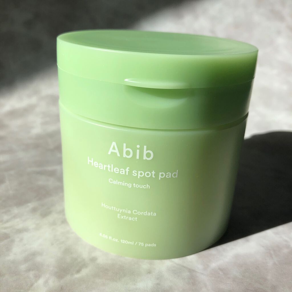 ドクダミカーミングタッチスポットパッド/Abib /トナーパッドを使ったクチコミ（2枚目）