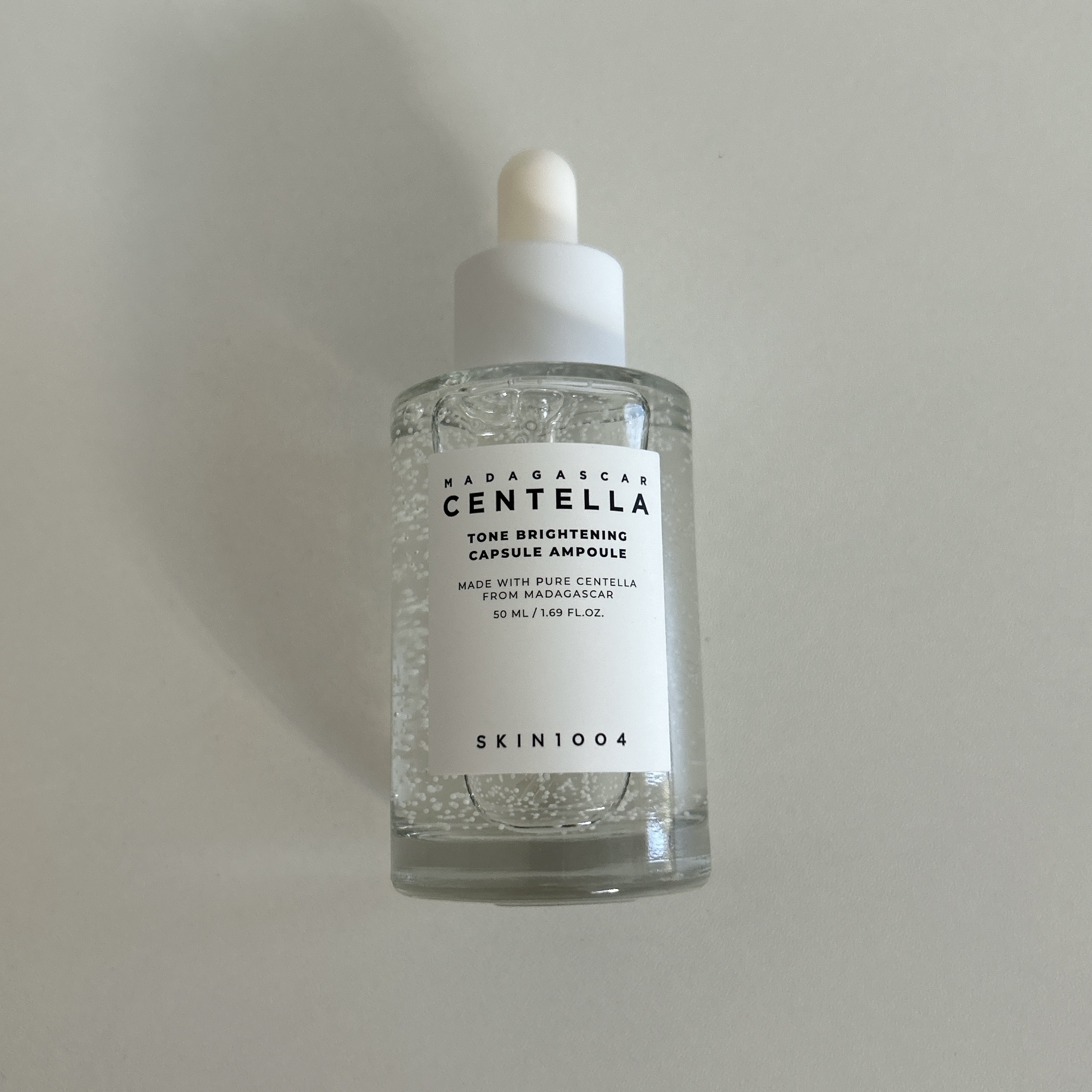 トーンブライトニング カプセルアンプル/SKIN1004/美容液を使ったクチコミ（3枚目）