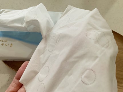 よそいき保湿ティシュ/ネピア/ティッシュを使ったクチコミ(3枚目)