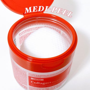 レッドラクトコラーゲンダブルタイトパッド/MEDIPEEL/拭き取り化粧水を使ったクチコミ（1枚目）