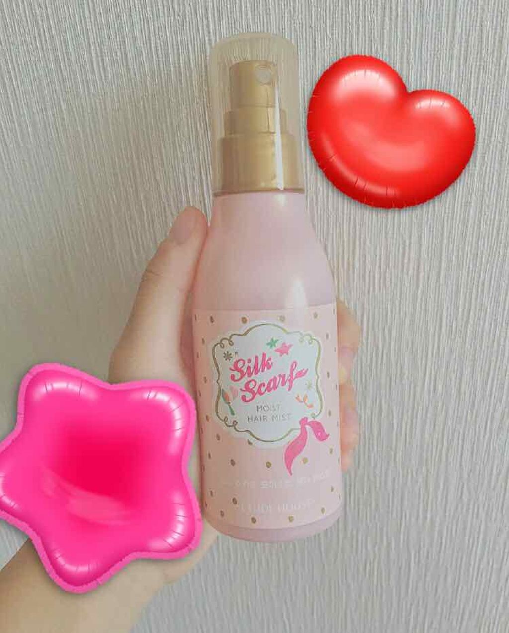 シルクスカーフ パフューム ヘアミスト/ETUDE/ヘアミストを使ったクチコミ(1枚目)