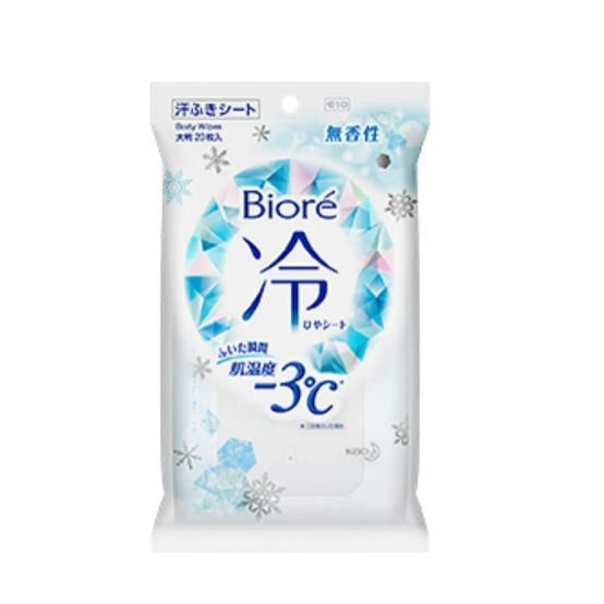 冷シート 無香性/ビオレ/ボディシートを使ったクチコミ（2枚目）