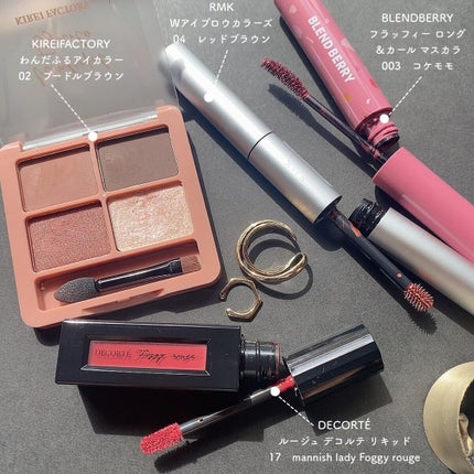 Wアイブロウカラーズ/RMK/リキッドアイブロウを使ったクチコミ(2枚目)