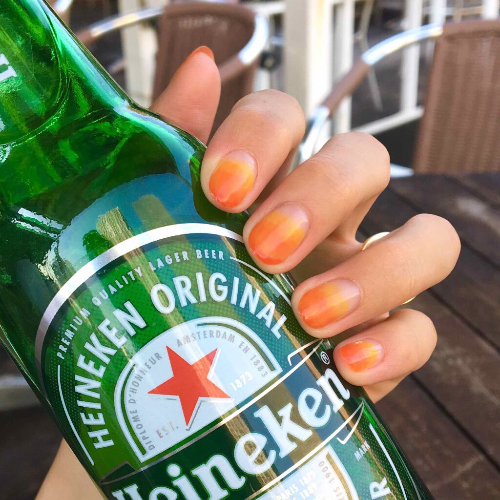 COLOR GEL SHEER/JELLY NAIL/ジェルネイルを使ったクチコミ（1枚目）